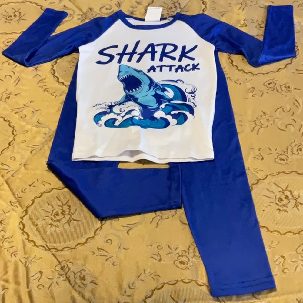 SHARK ATTACK BOYS PJ SET